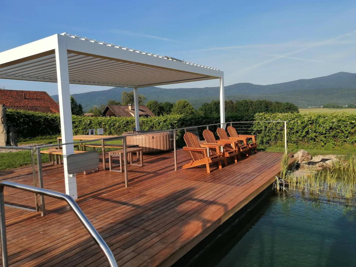 Glamping Maleric With Natural Pool Dragatuš Buitenkant foto