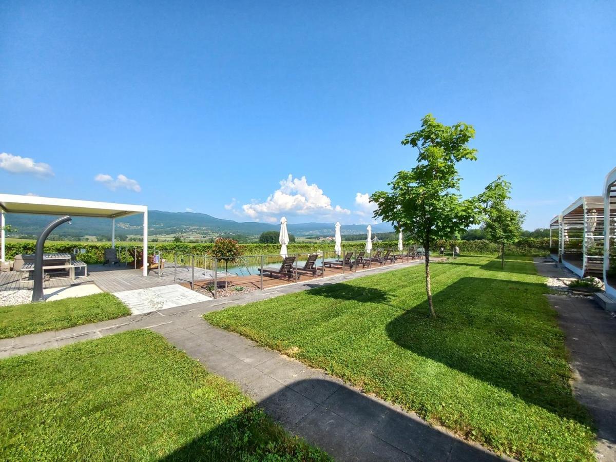 Glamping Maleric With Natural Pool Dragatuš Buitenkant foto