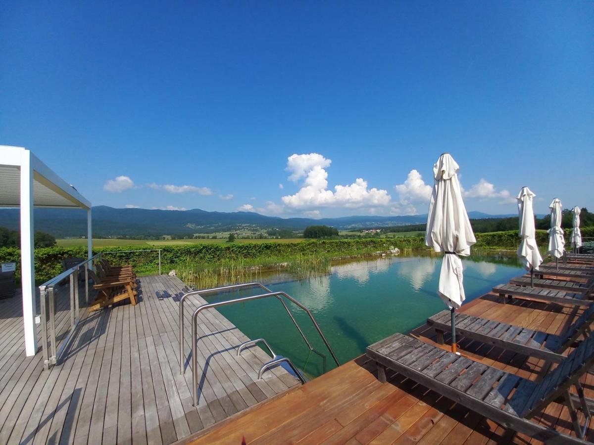 Glamping Maleric With Natural Pool Dragatuš Buitenkant foto