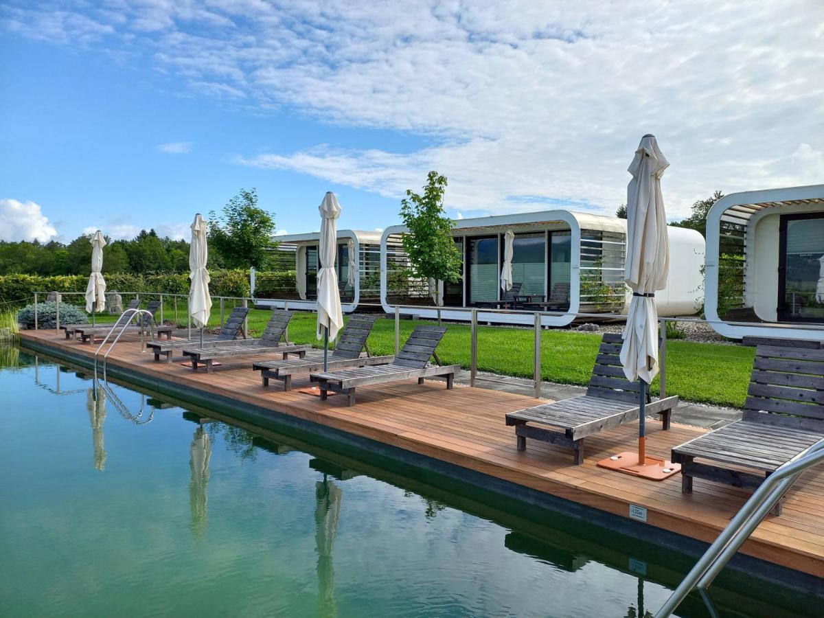 Glamping Maleric With Natural Pool Dragatuš Buitenkant foto
