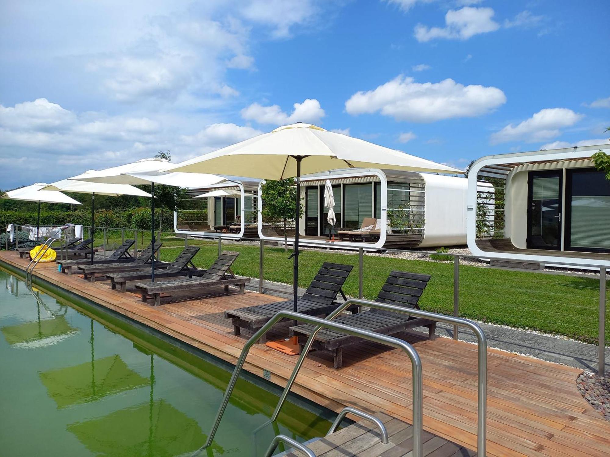 Glamping Maleric With Natural Pool Dragatuš Buitenkant foto