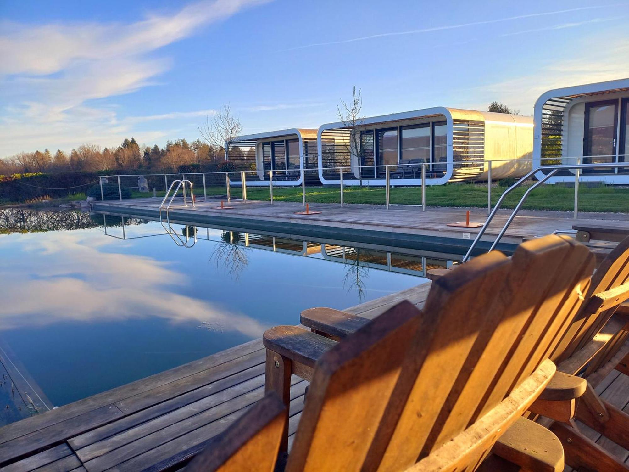 Glamping Maleric With Natural Pool Dragatuš Buitenkant foto